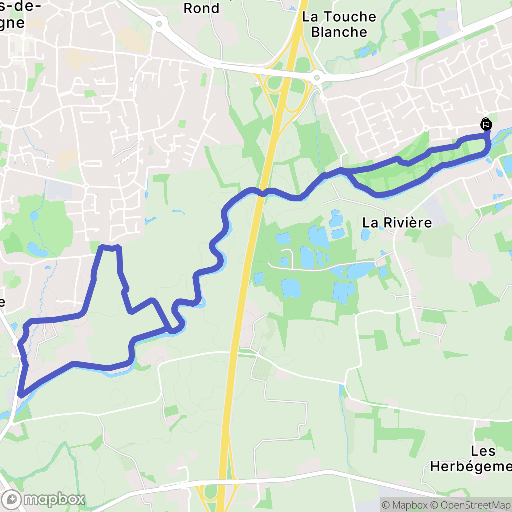 Noyal-Châtillon-sur-Seiche: routekaart voor buitenactiviteiten - France