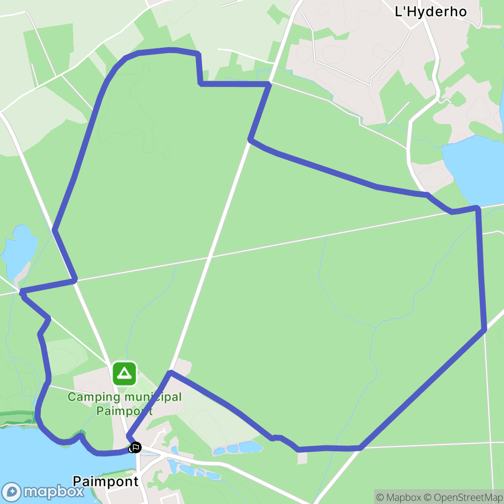 Paimpont: routekaart voor buitenactiviteiten - France