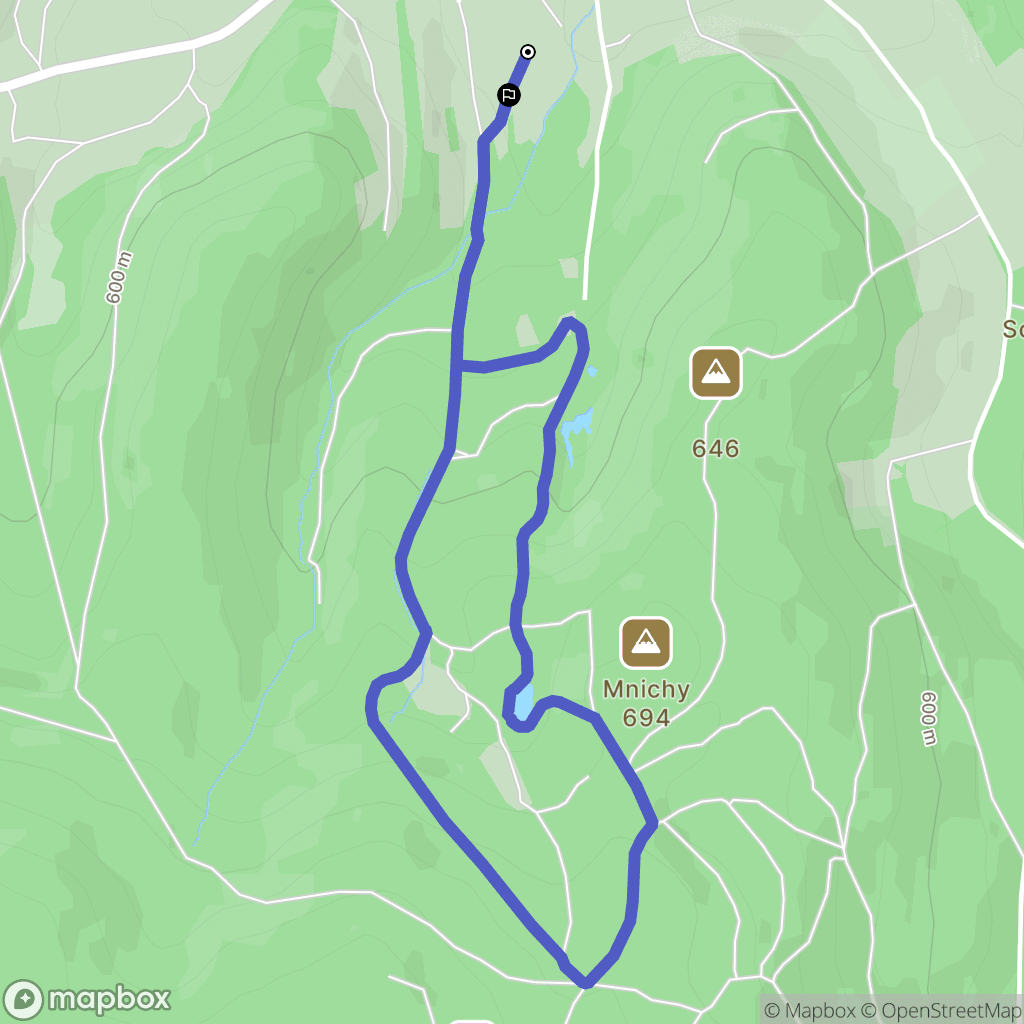 Wieściszowice: mapa trasy - Poland