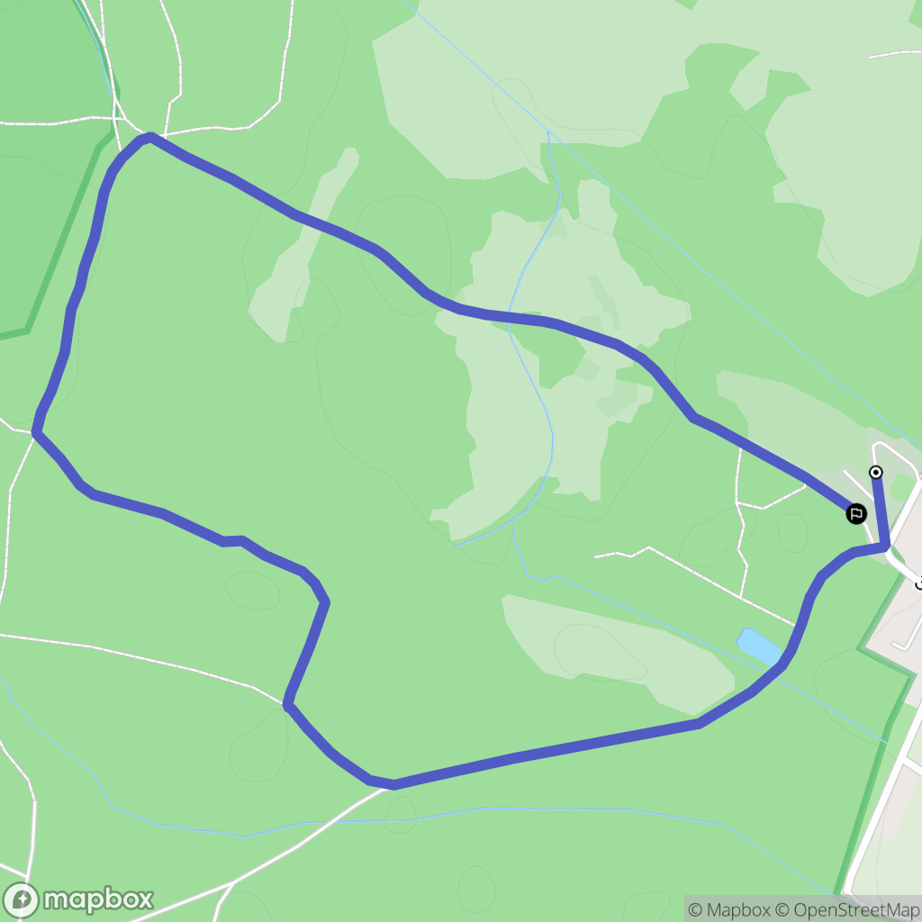 Truskaw: mapa trasy - Poland