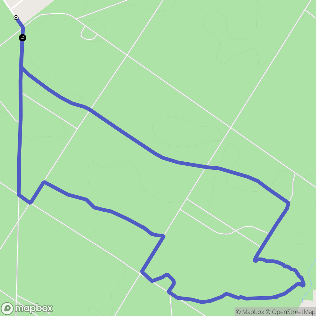 Rydzyny: mapa trasy - Poland