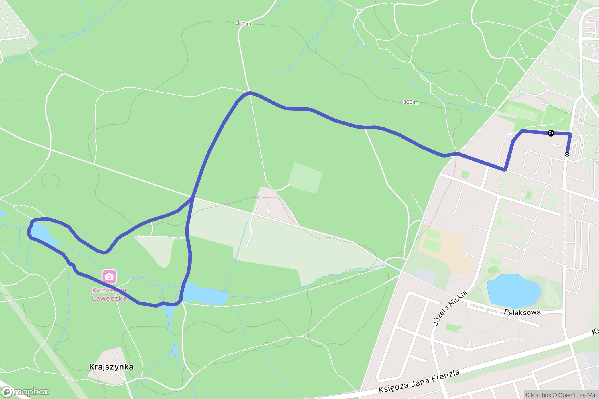 Bytom: mapa trasy - Poland