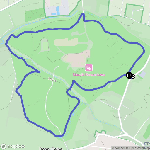 Tarnowskie Góry: mapa trasy - Poland