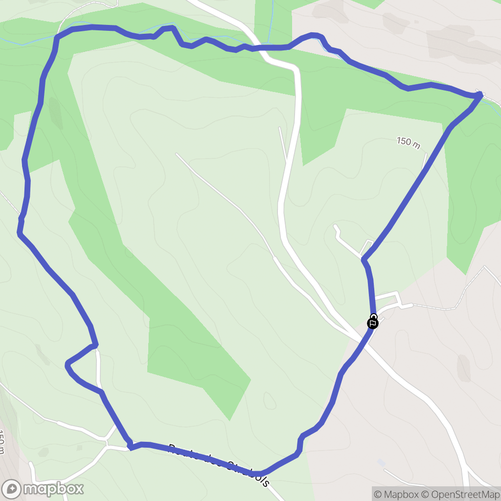 Villemur-sur-Tarn : carte du parcours de randonnée - France