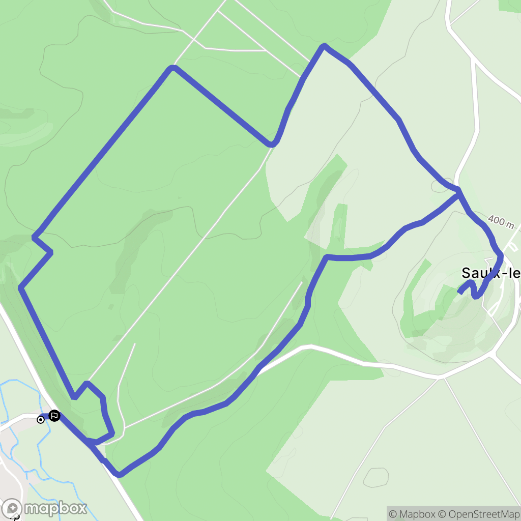 Tarsul : carte du parcours de randonnée - France