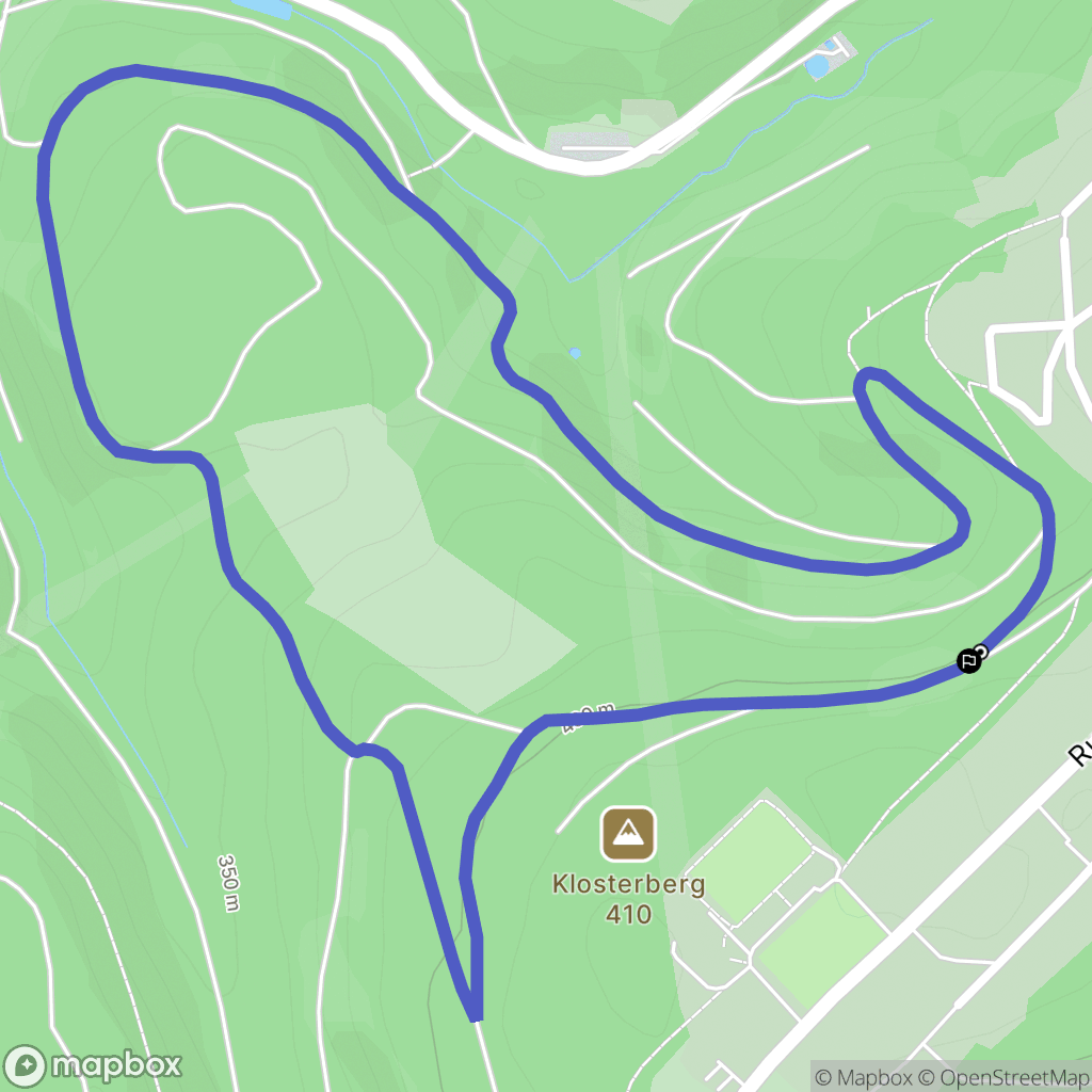 Goetzenbruck : carte du parcours de randonnée - France