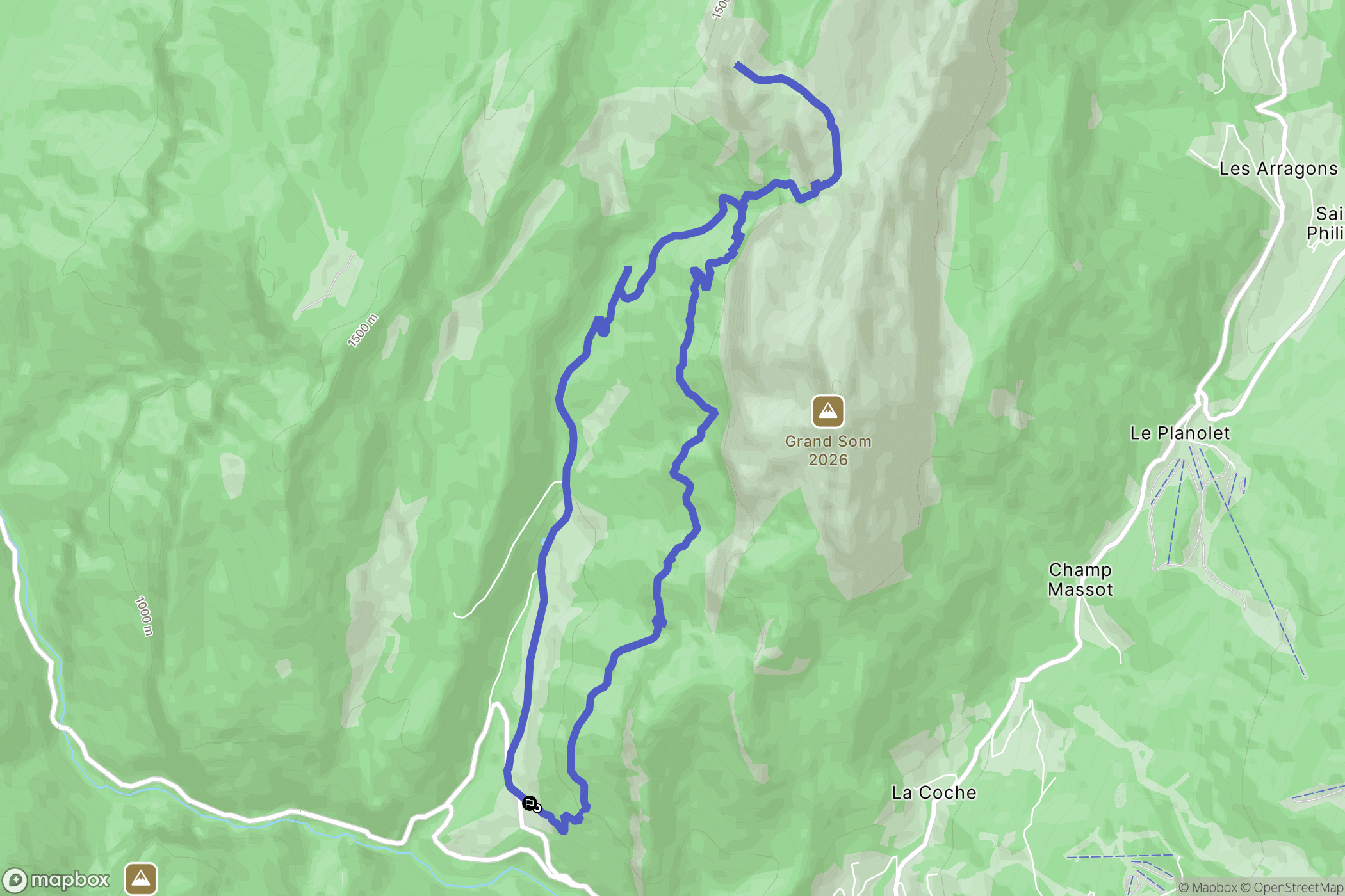 Saint-Pierre-de-Chartreuse: routekaart voor buitenactiviteiten - France
