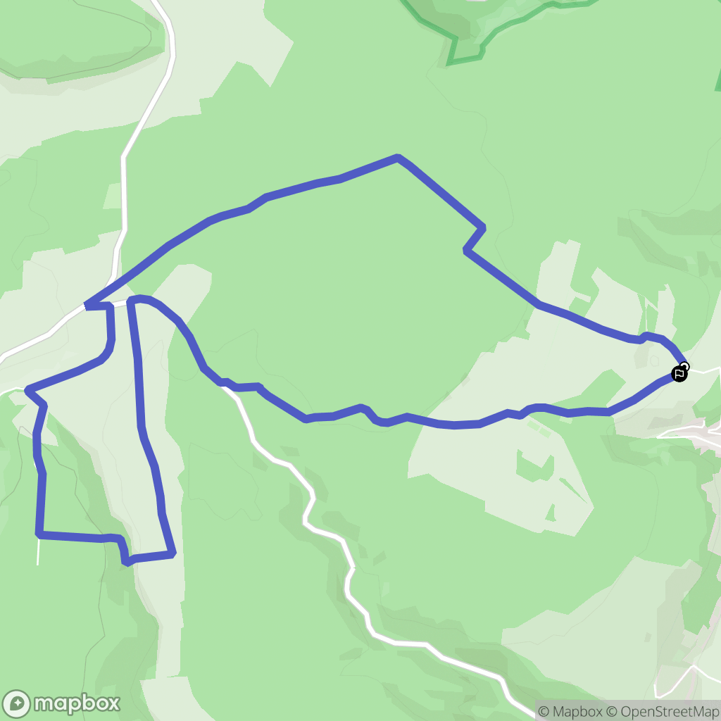 Morey-Saint-Denis : carte du parcours de randonnée - France