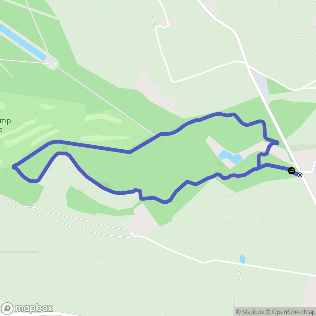 Le Neubourg : carte du parcours de randonnée - France