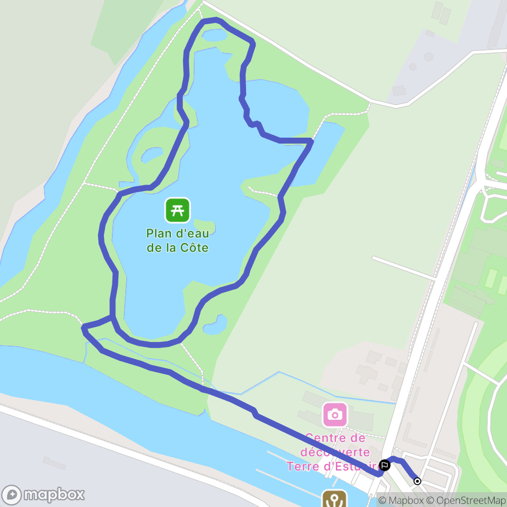 Cordemais : carte du parcours de randonnée - France