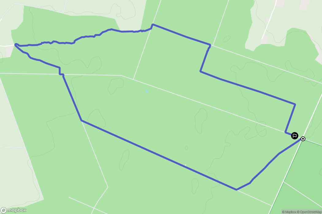 Crécy-en-Ponthieu : carte du parcours de randonnée - France