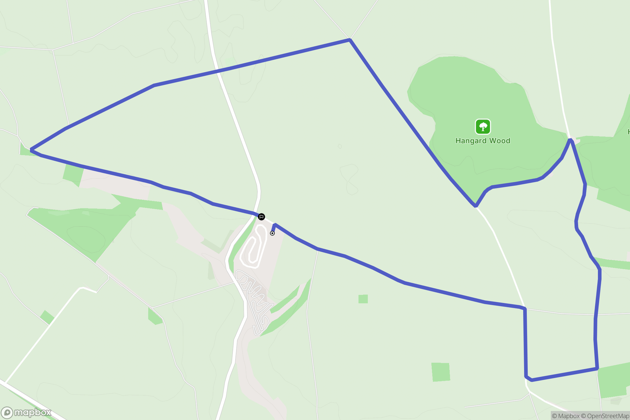Domart-sur-la-Luce : carte du parcours de randonnée - France