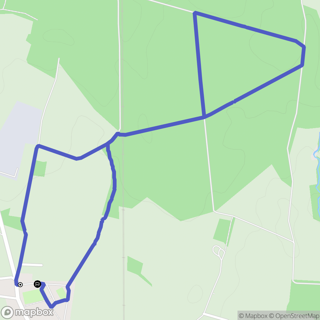 Clénay : carte du parcours de randonnée - France