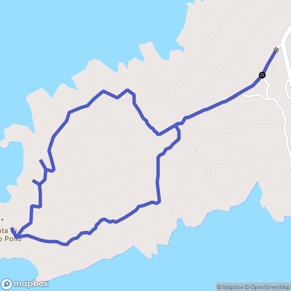 Serra-di-Ferro : carte du parcours de randonnée - France
