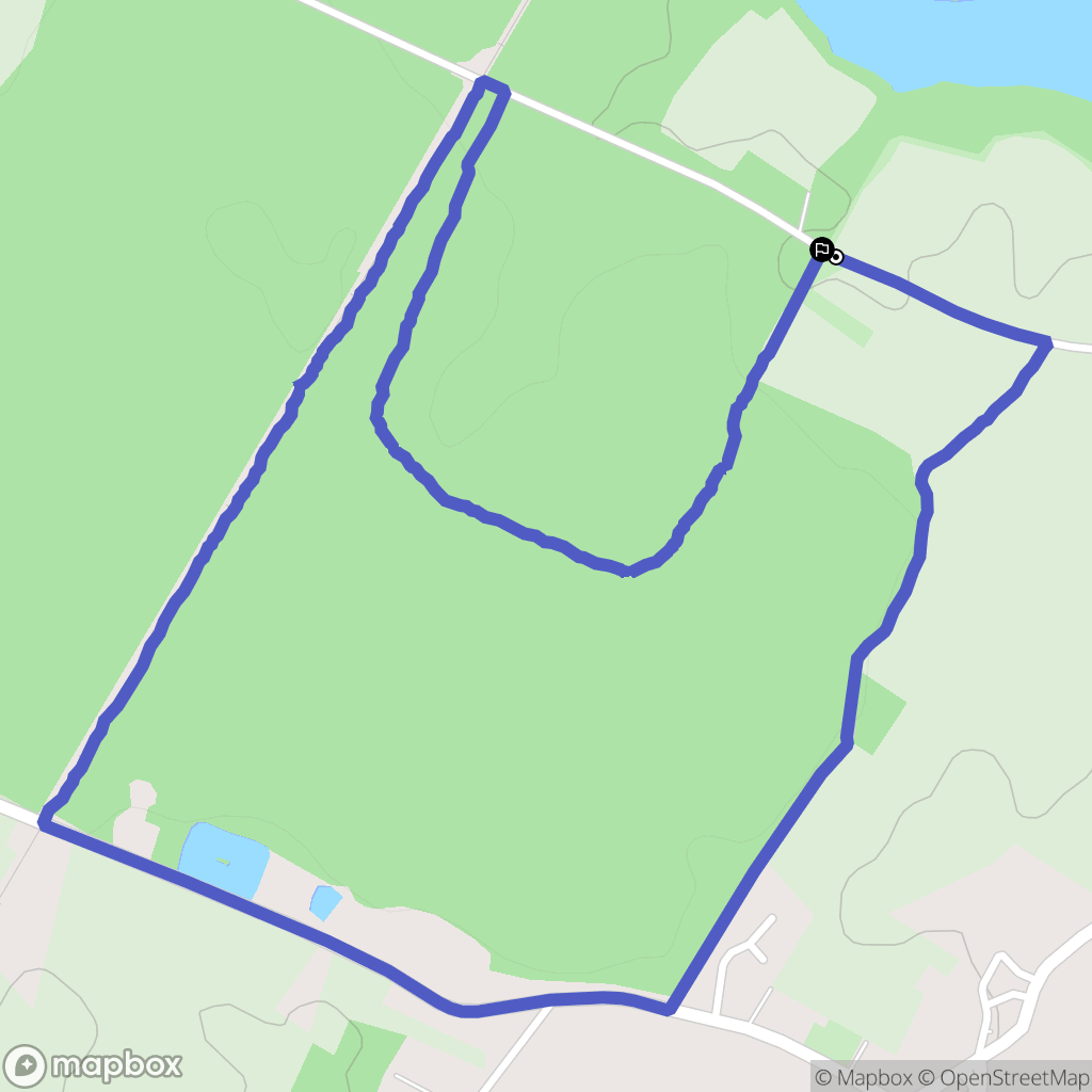 Poncey-lès-Athée : carte du parcours de randonnée - France