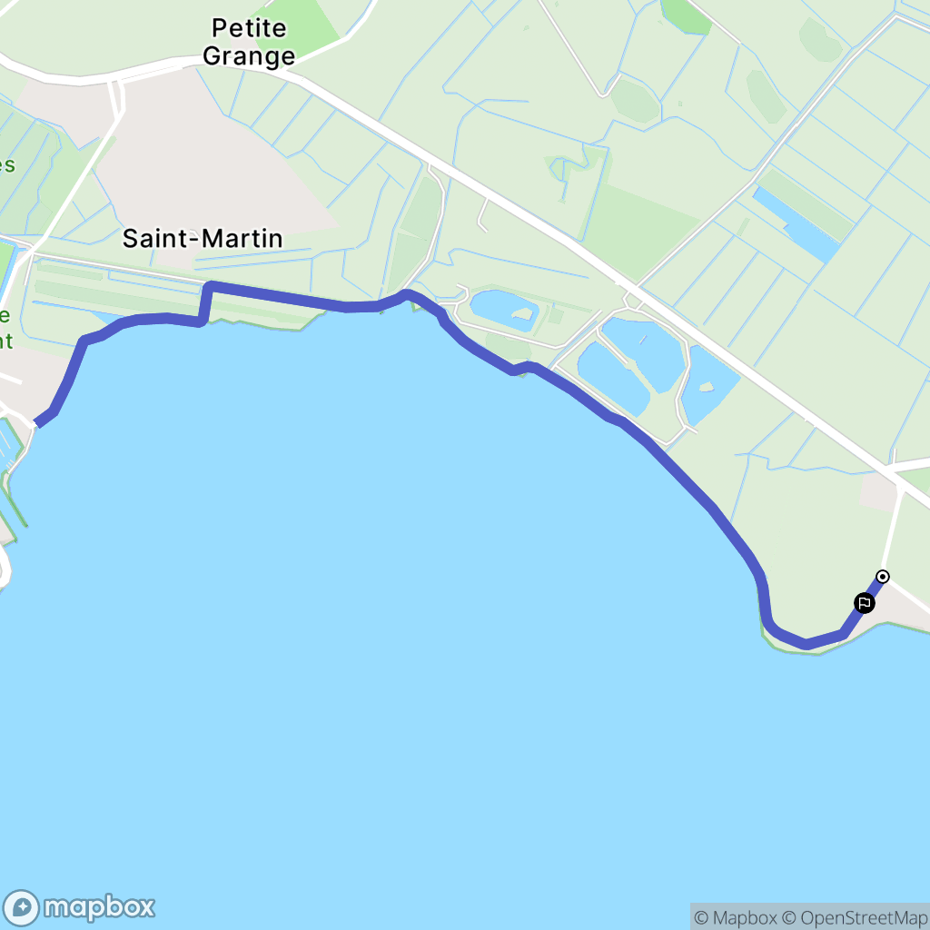 Arces : carte du parcours de randonnée - France