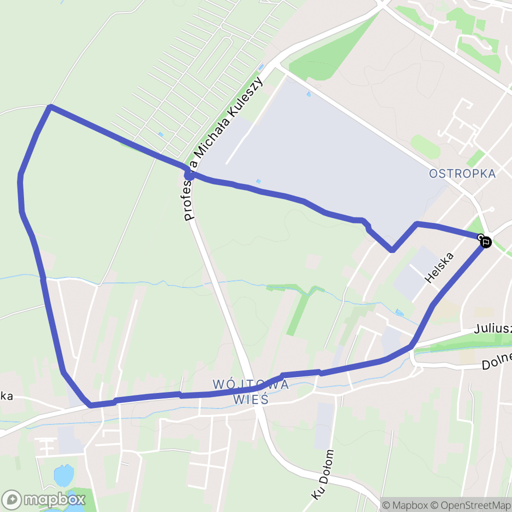 Gliwice: mapa trasy - Poland