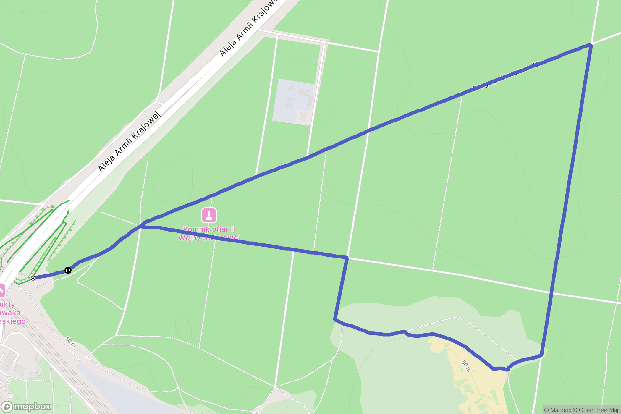 Bydgoszcz: mapa trasy - Poland