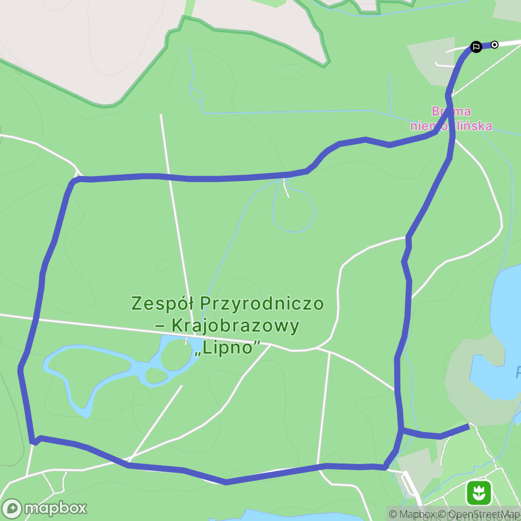 Niemodlin: mapa trasy - Poland
