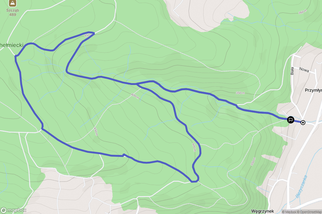Marcinkowice: mapa trasy - Poland
