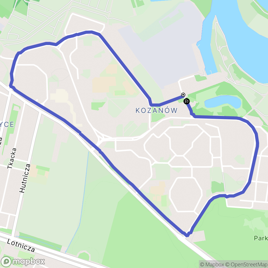 Wrocław: mapa trasy - Poland
