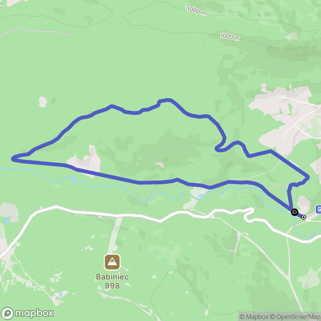 Szklarska Poręba: mapa trasy - Poland