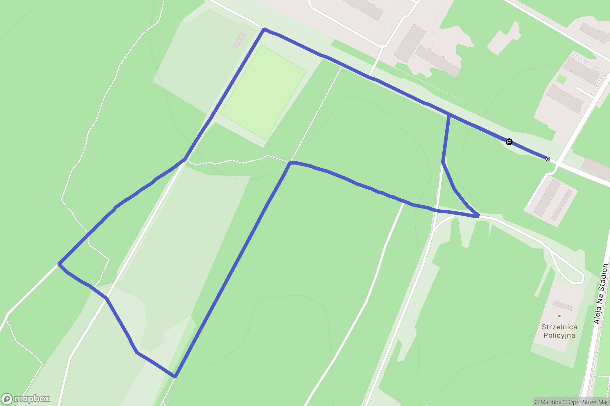Kielce: mapa trasy - Poland