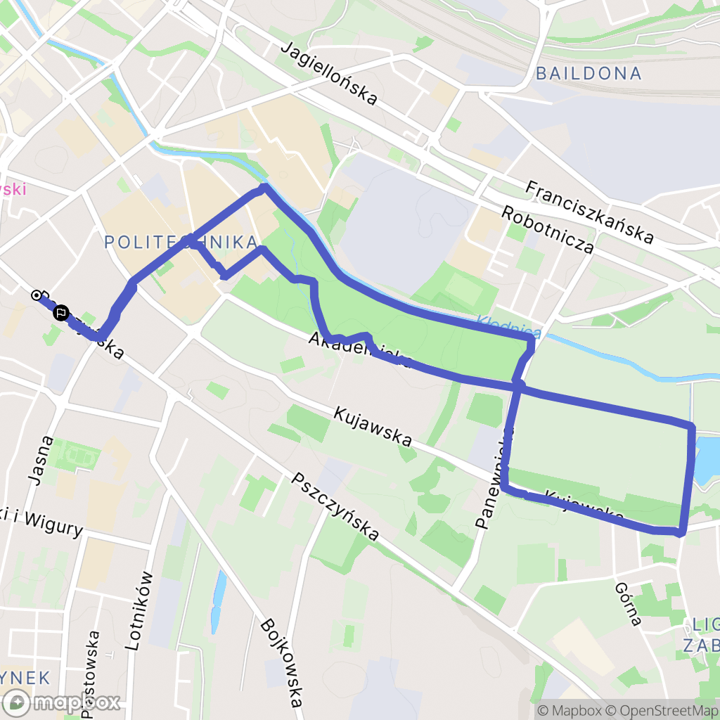 Gliwice: mapa trasy - Poland
