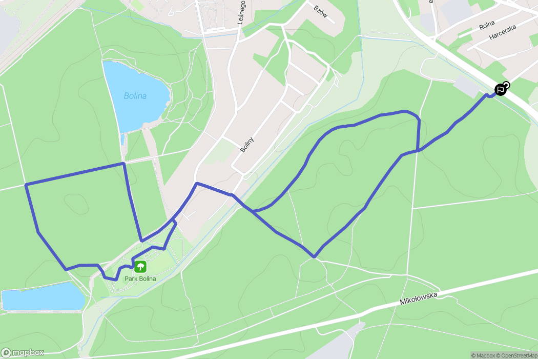 Mysłowice: mapa trasy - Poland