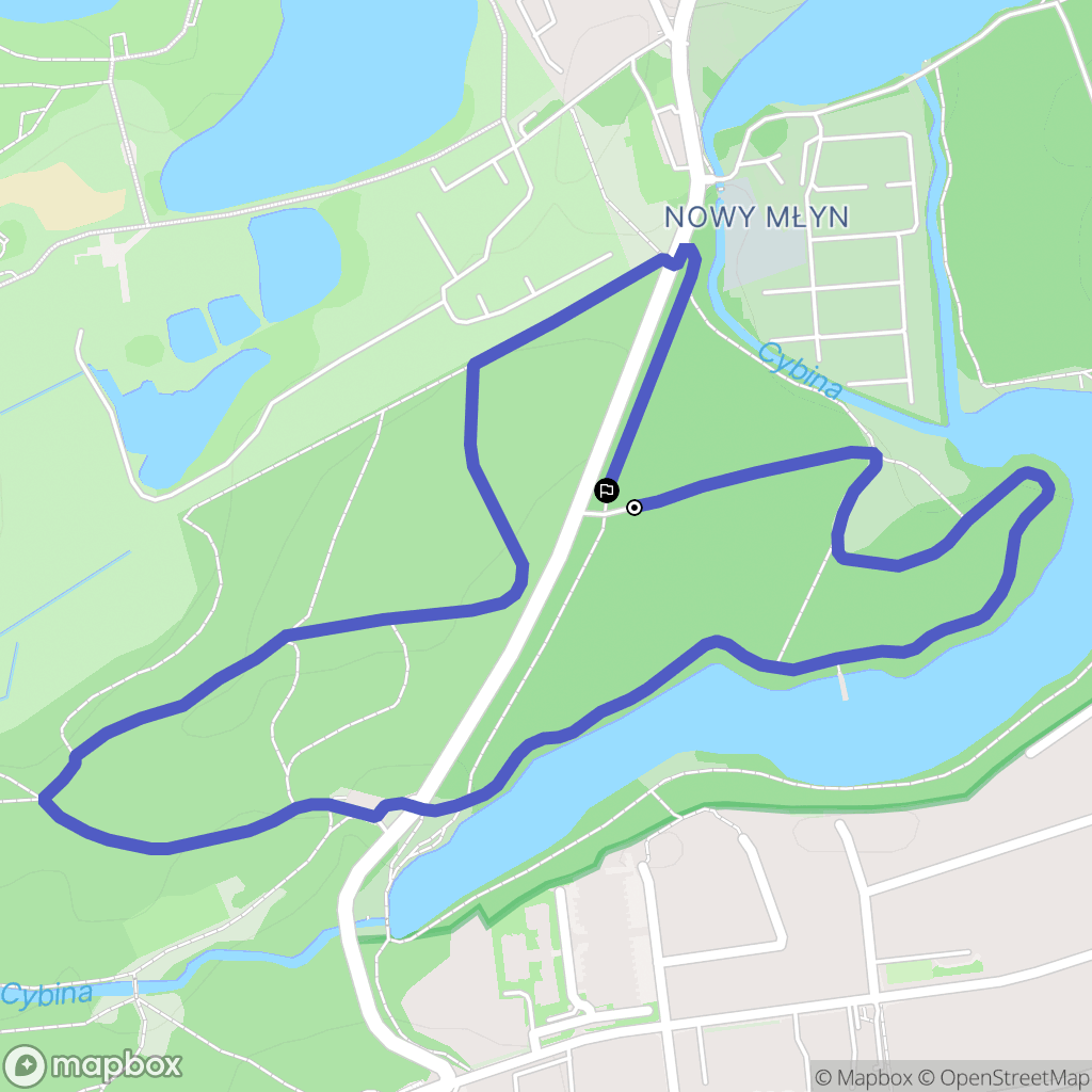 Poznań: mapa trasy - Poland