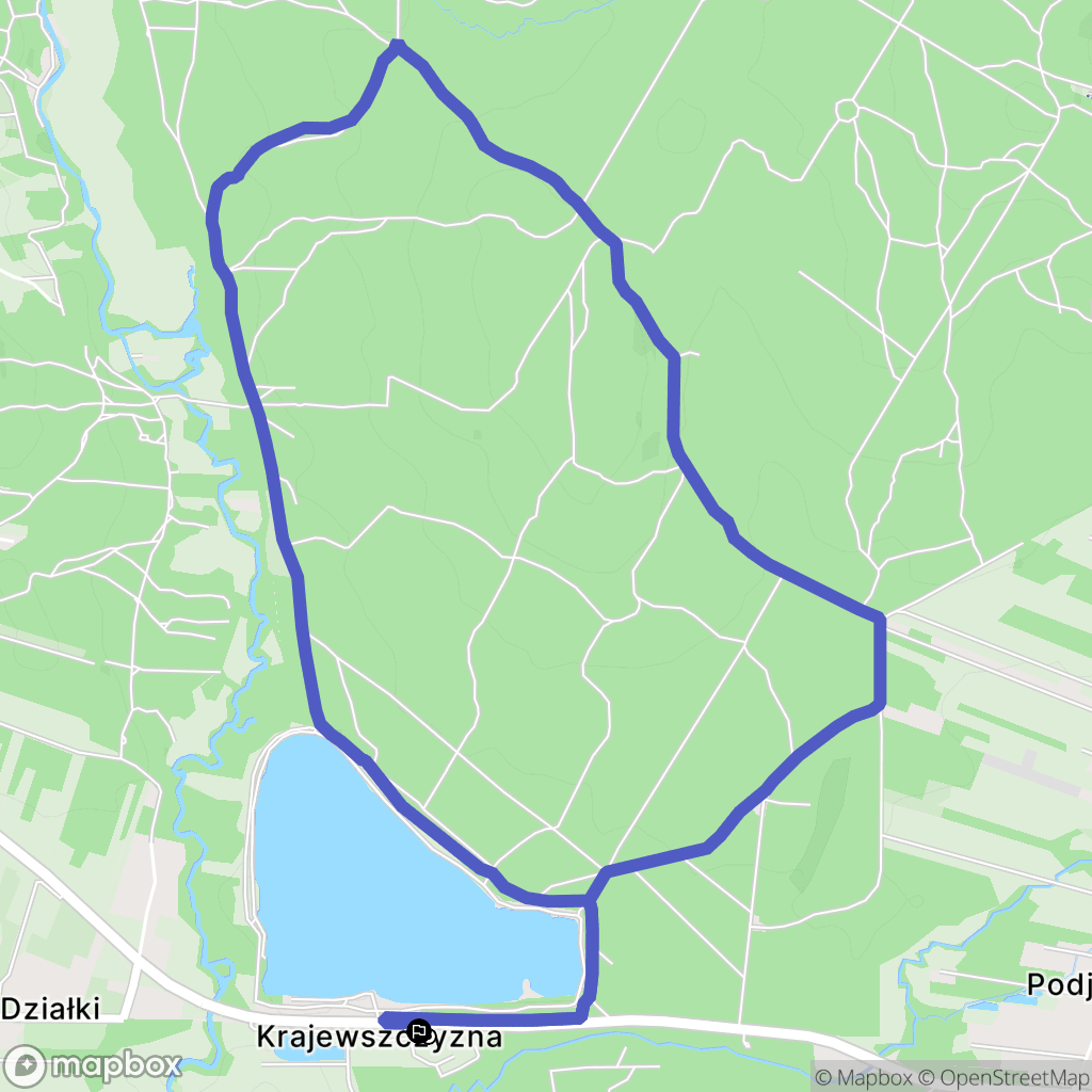 Kielce: mapa trasy - Poland