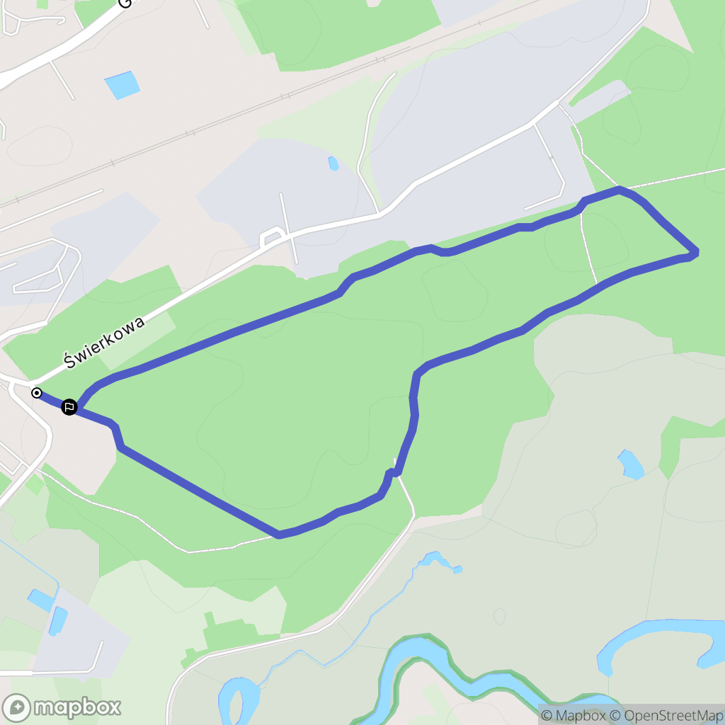 Brodnica: mapa trasy - Poland