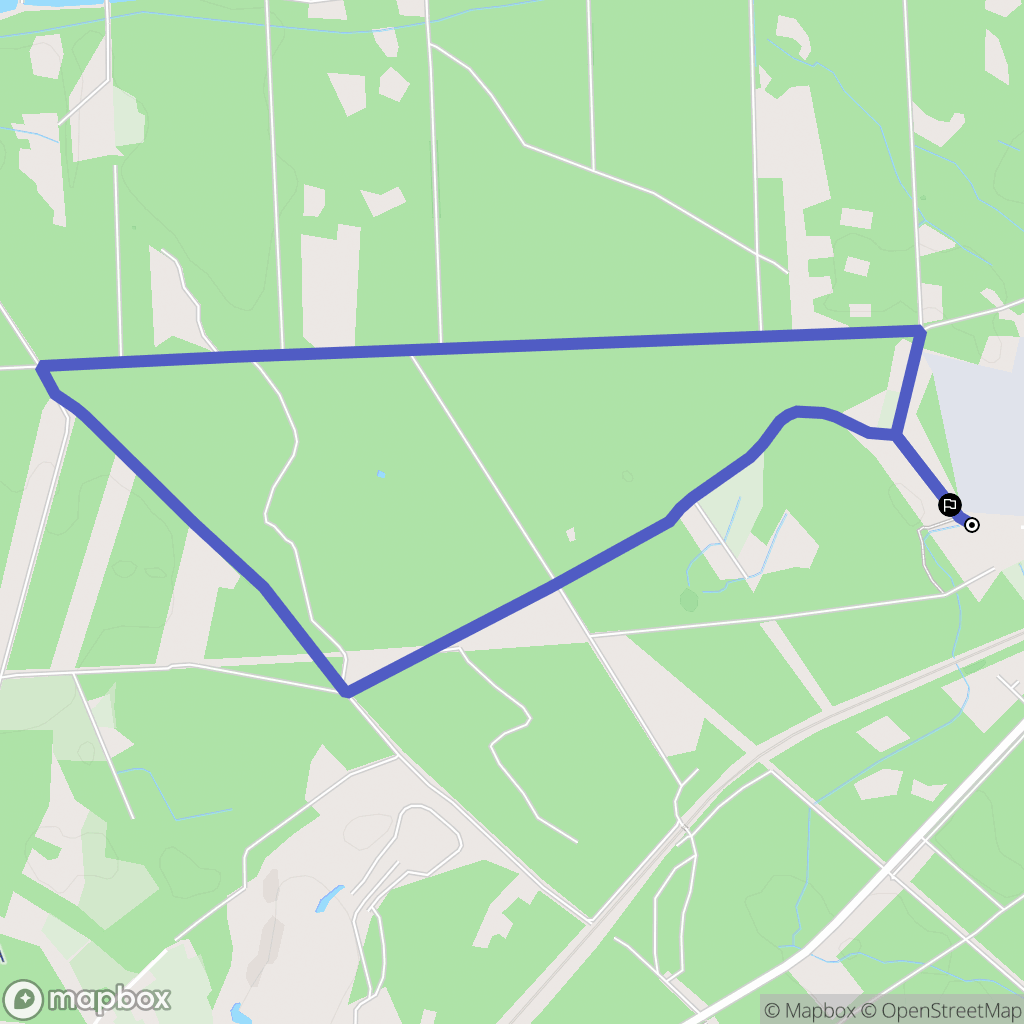 Chrzanów: mapa trasy - Poland
