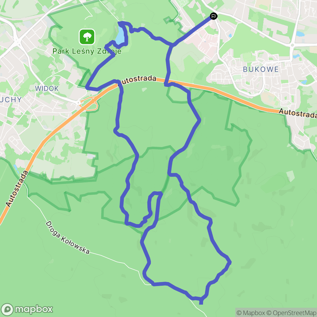 Szczecin: mapa trasy - Poland