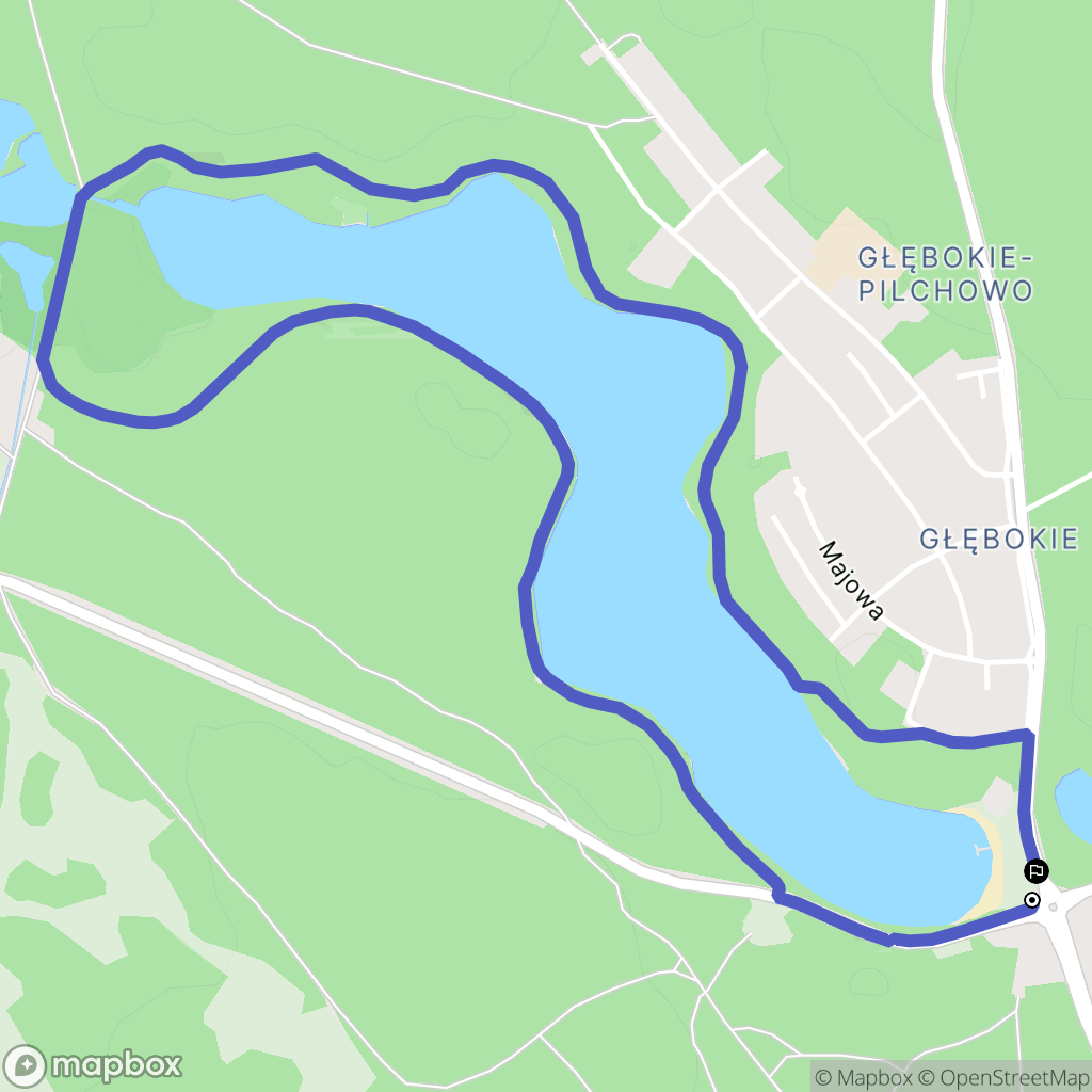Szczecin: mapa trasy - Poland