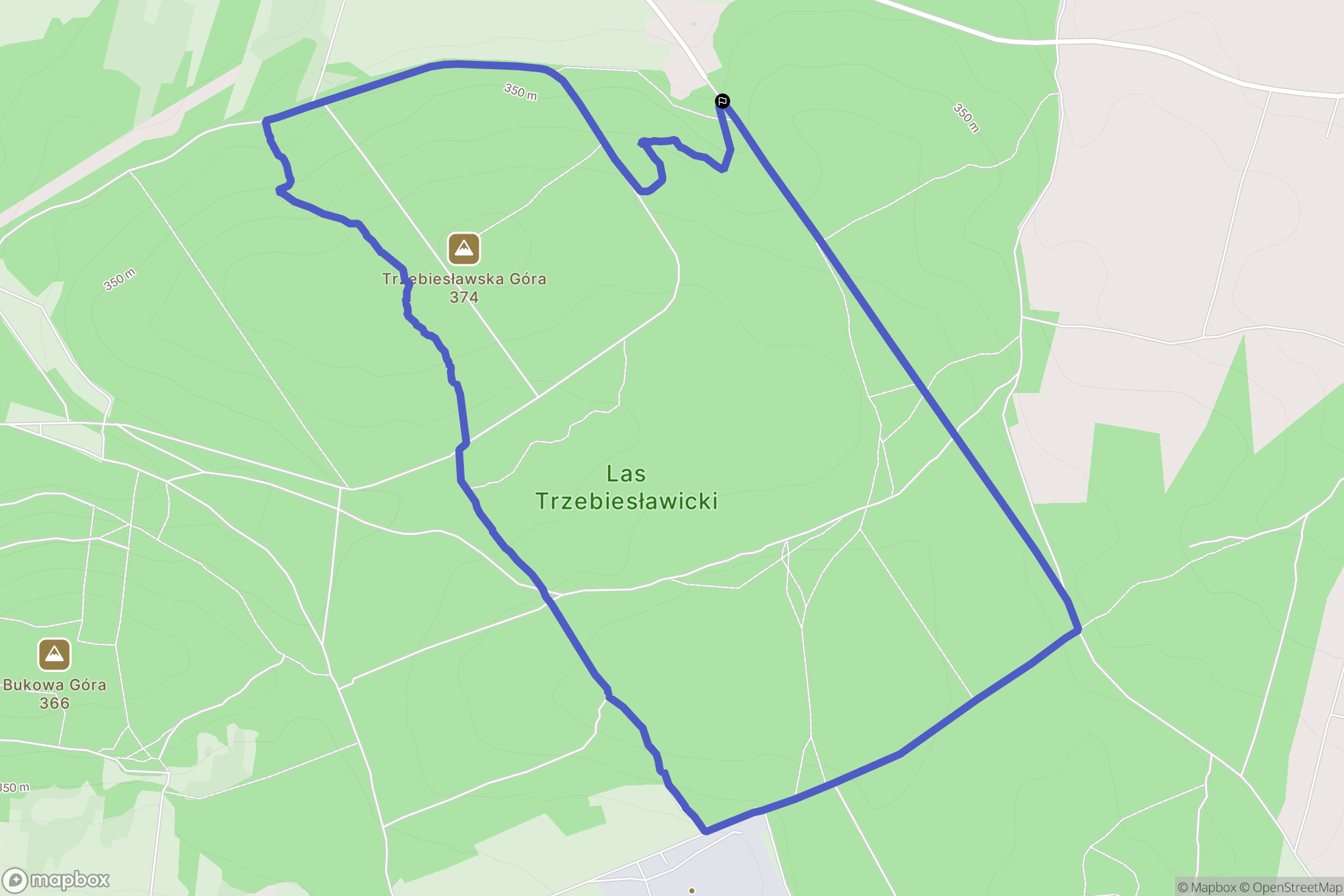 Dąbrowa Górnicza: mapa trasy - Poland