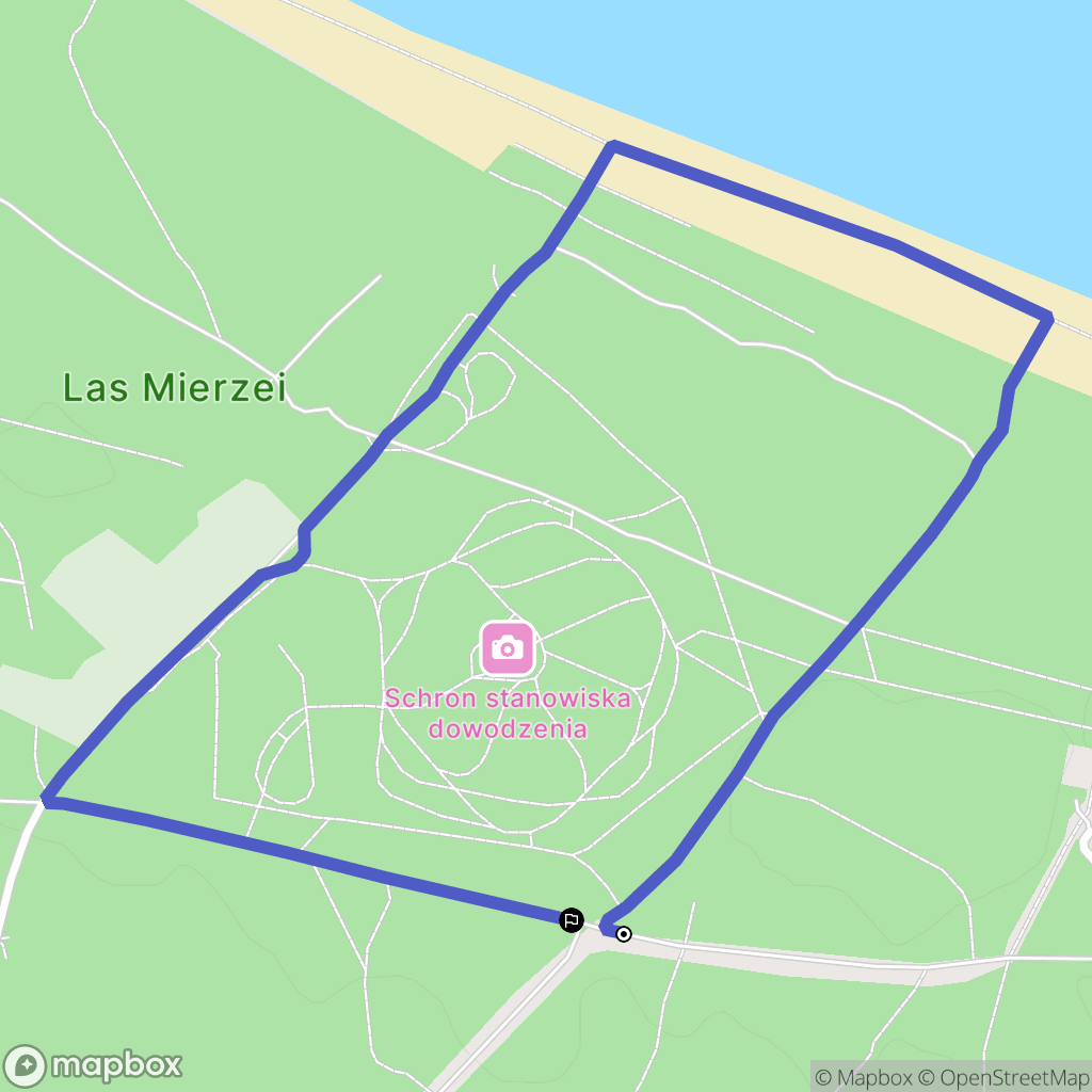 Gdańsk: mapa trasy - Poland