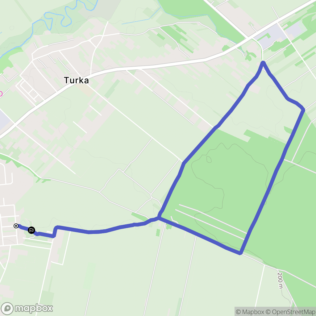 Turka: mapa trasy - Poland