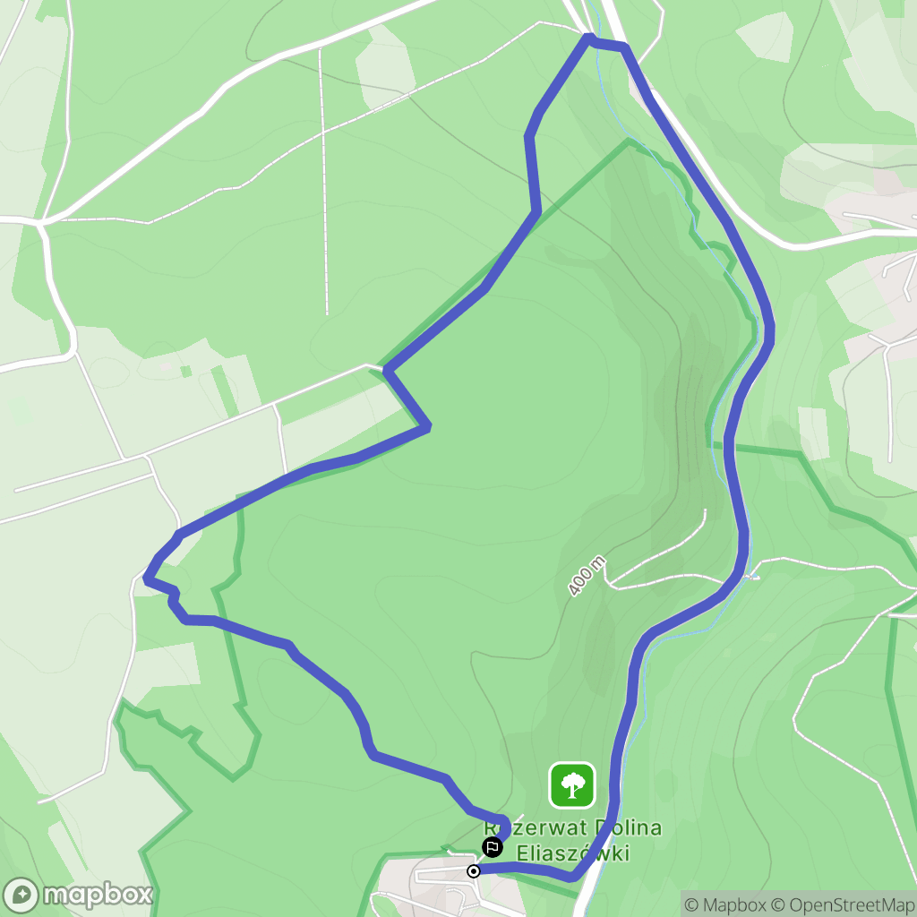 Czerna: mapa trasy - Poland