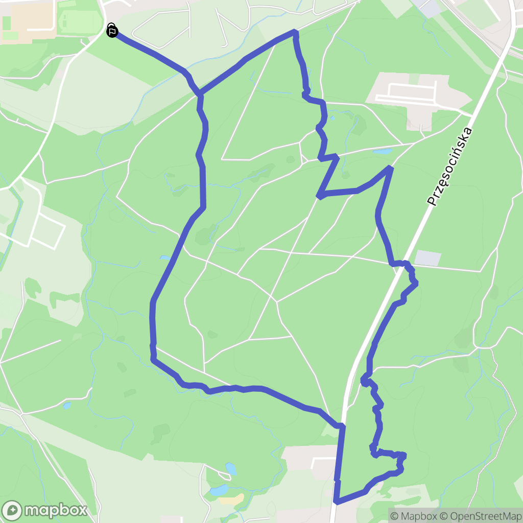 Police: mapa trasy - Poland