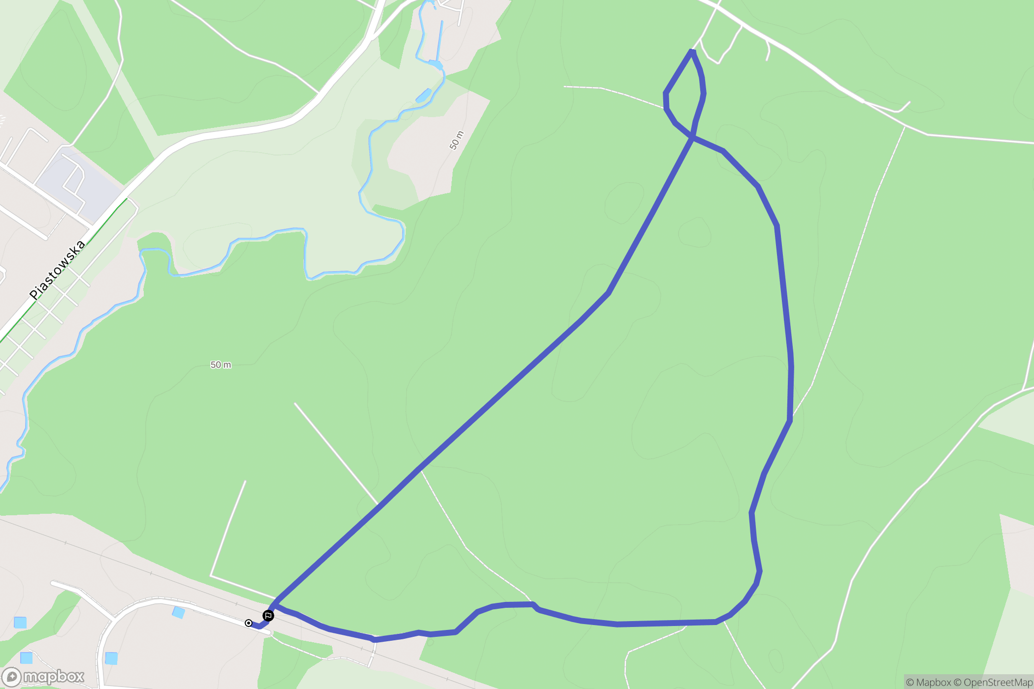 Kwidzyn: mapa trasy - Poland