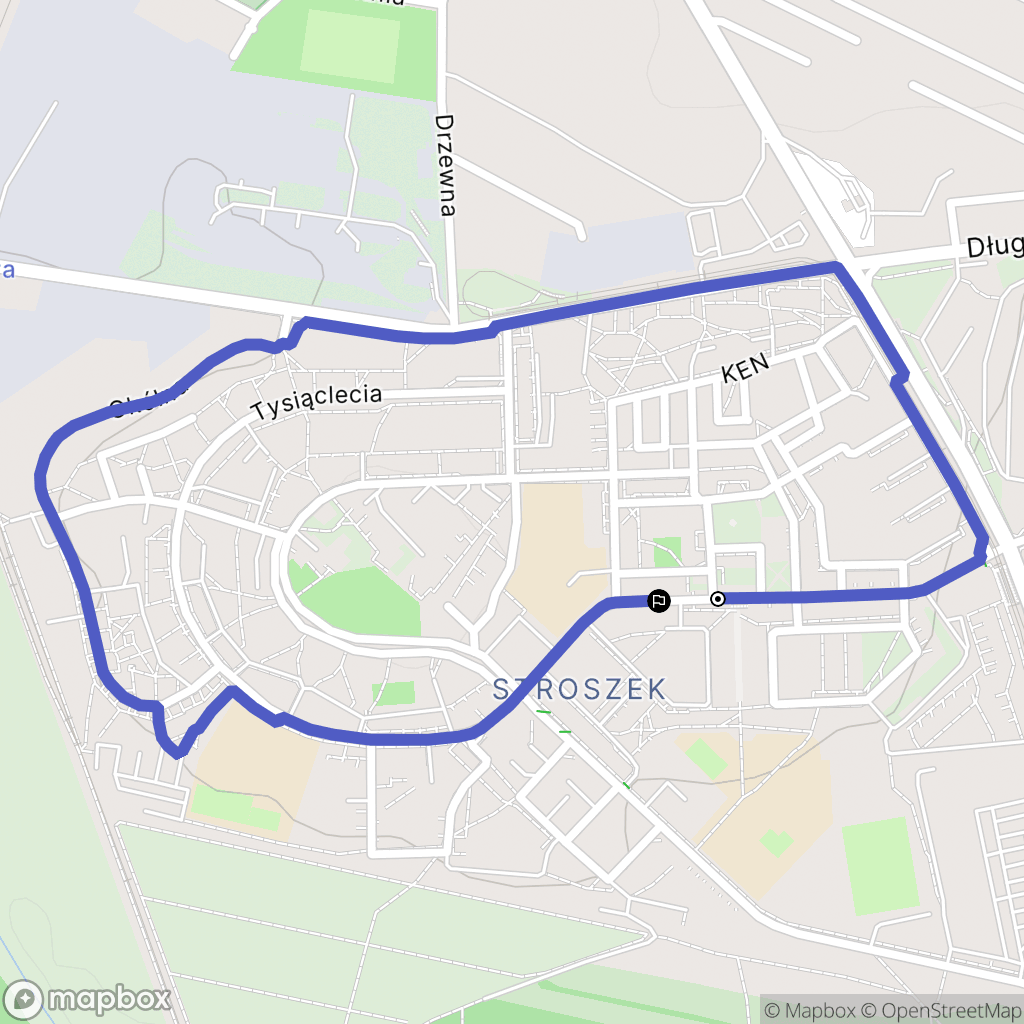 Bytom: mapa trasy - Poland