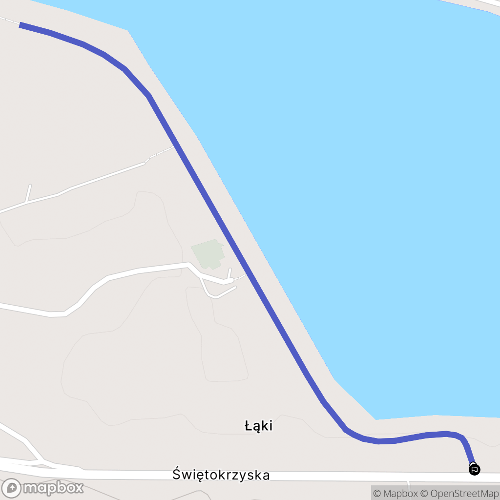 Styków: mapa trasy - Poland
