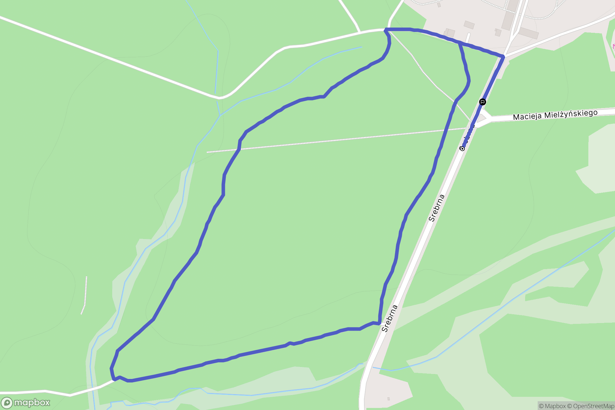 Zabrze: mapa trasy - Poland