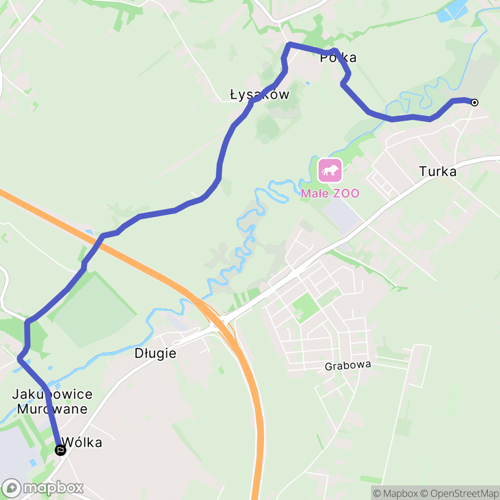 Turka: mapa trasy - Poland