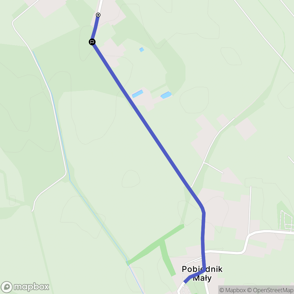 Pobiednik Wielki: mapa trasy - Poland
