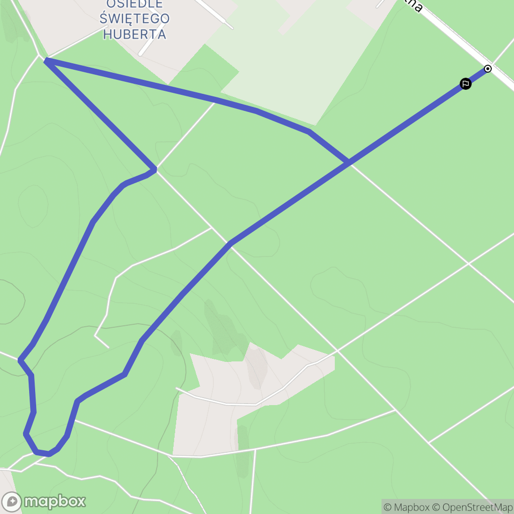 Bolszewo: mapa trasy - Poland