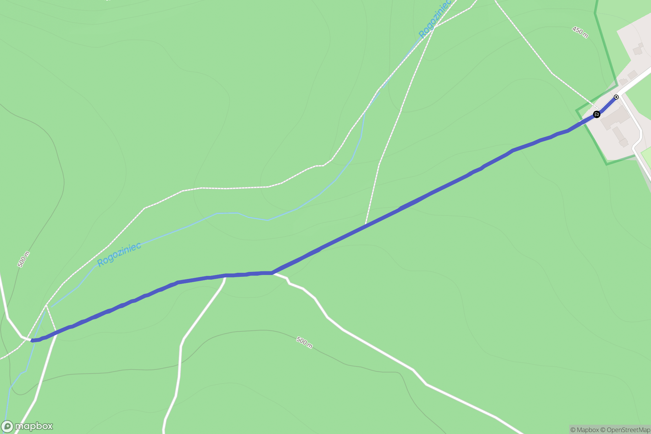 Polanica-Zdrój: mapa trasy - Poland