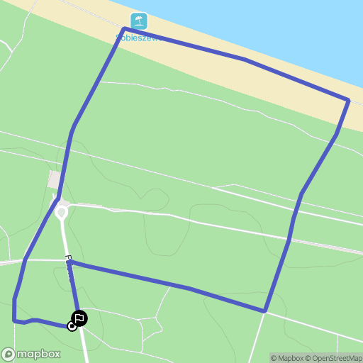 Gdańsk: mapa trasy - Poland