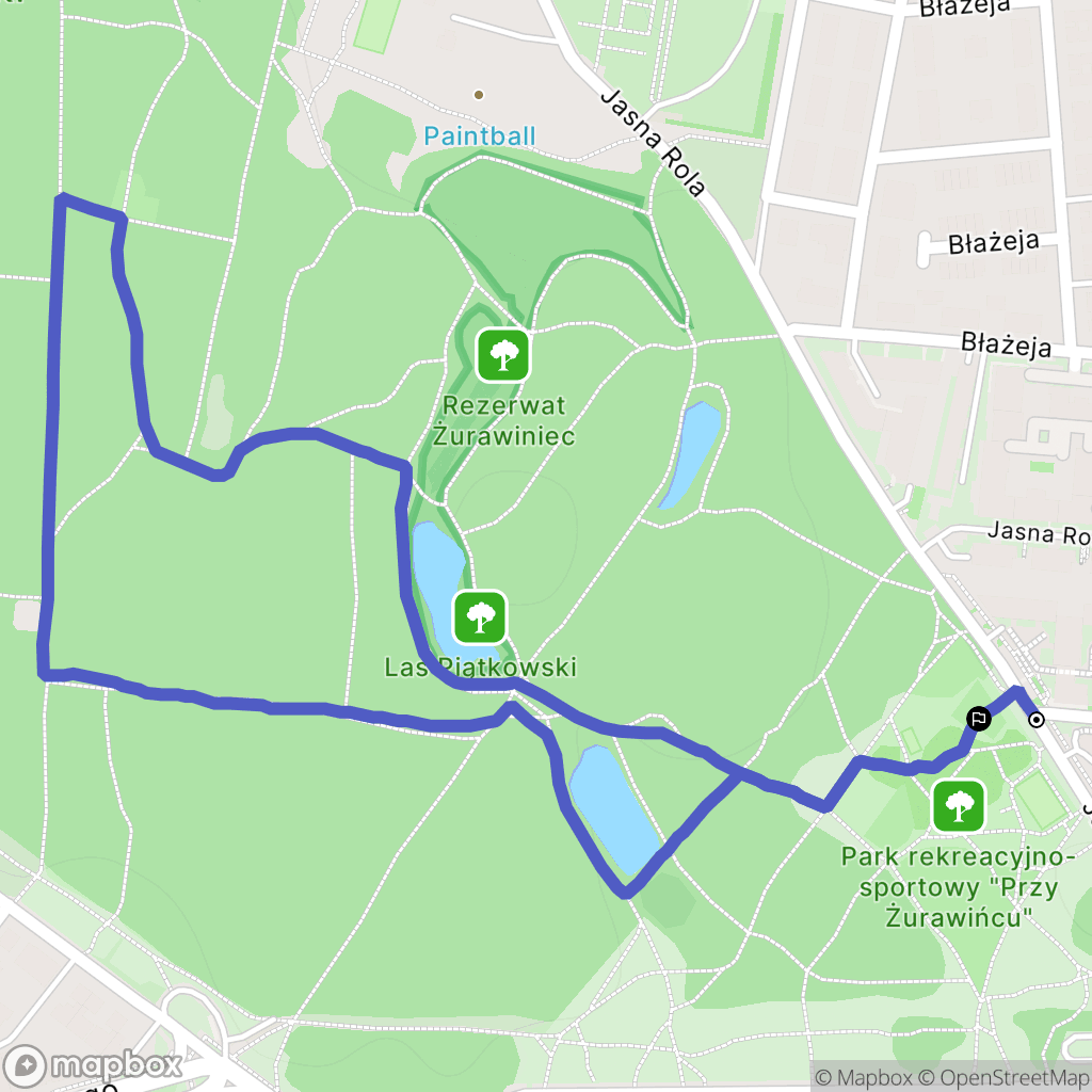 Poznań: mapa trasy - Poland